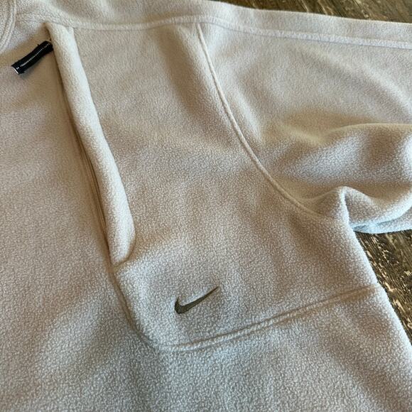Vintage Nike Oversized Performance Fleece Crewneck Pullover Sweatshirt, Medium - Picture 3 of 10